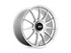 Rotiform DTM Silver Wheel; Rear Only; 20x10 (10-15 Camaro, Excluding ZL1)