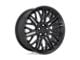 Rotiform JDR Matte Black Wheel; 22x10; 30mm Offset (10-15 Camaro, Excluding ZL1)