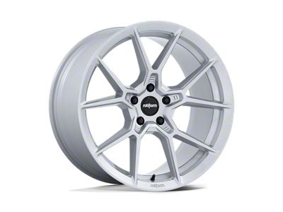 Rotiform KPR Silver Wheel; 20x10.5 (10-15 Camaro, Excluding ZL1)