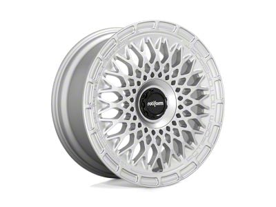 Rotiform LHR-M Silver Wheel; 19x8.5; 35mm Offset (10-15 Camaro, Excluding ZL1)