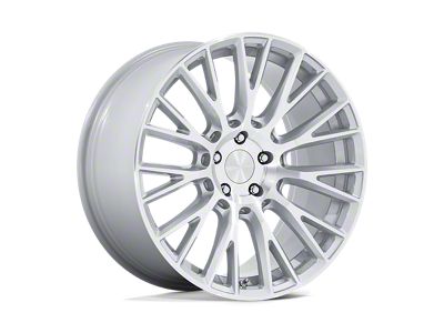 Rotiform LSE Gloss Silver with Machined Face Wheel; 19x8.5 (10-15 Camaro, Excluding ZL1)