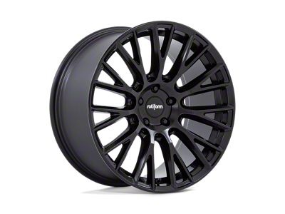 Rotiform LSE Satin Black Wheel; Rear Only; 20x10 (10-15 Camaro, Excluding ZL1)