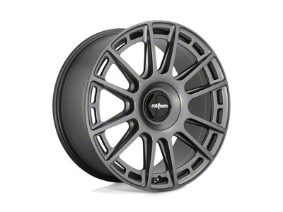 Rotiform OZR Matte Anthracite Wheel; 19x8.5 (10-15 Camaro, Excluding ZL1)