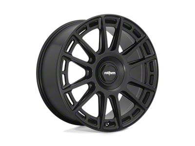 Rotiform OZR Matte Black Wheel; 19x8.5; 35mm Offset (10-15 Camaro, Excluding ZL1)