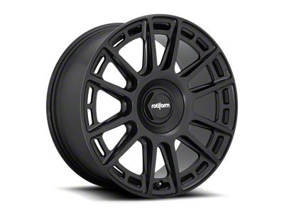 Rotiform OZR Matte Black Wheel; 19x8.5 (10-15 Camaro)