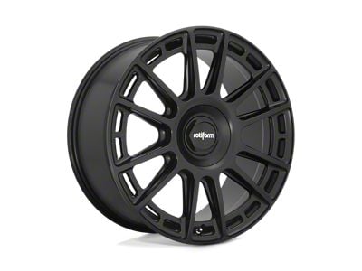 Rotiform OZR Matte Black Wheel; 20x10.5; 30mm Offset (10-15 Camaro, Excluding ZL1)