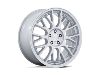 Rotiform PHX Gloss Silver Wheel; Rear Only; 20x10; 40mm Offset (10-15 Camaro, Excluding ZL1)