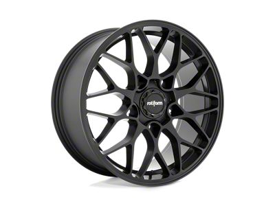 Rotiform R190 Matte Black Wheel; 19x10 (10-15 Camaro, Excluding ZL1)