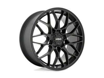 Rotiform R190 Matte Black Wheel; 20x9 (10-15 Camaro, Excluding ZL1)