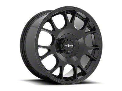 Rotiform TUF-R Gloss Black Wheel; 18x8.5 (10-15 Camaro LS, LT)