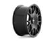 Rotiform TUF-R Gloss Black Wheel; 18x9.5; 38mm Offset (10-15 Camaro LS, LT)