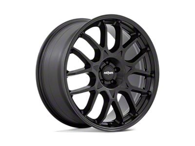 Rotiform ZWS Matte Black Wheel; Rear Only; 21x10.5; 15mm Offset (10-15 Camaro)