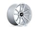 Rotiform BTL Gloss Silver with Machined Face Wheel; 21x10.5 (10-14 Mustang)