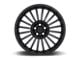 Rotiform BUC Matte Black Wheel; Rear Only; 20x10.5; 42mm Offset (16-24 Camaro, Excluding ZL1)