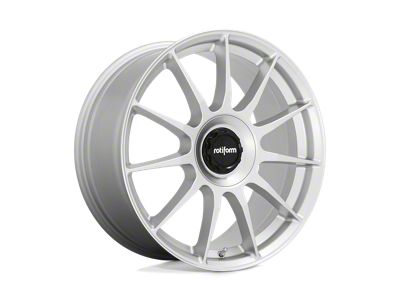 Rotiform DTM Silver Wheel; 19x8.5 (16-24 Camaro, Excluding SS w/ 6-Piston Front Calipers & ZL1)