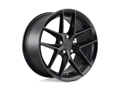 Rotiform FLG Matte Black Wheel; 18x8.5 (16-24 Camaro, Excluding SS w/ 6-Piston Front Calipers & ZL1)