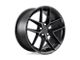 Rotiform FLG Matte Black Wheel; 18x8.5; 35mm Offset (16-24 Camaro, Excluding SS w/ 6-Piston Front Calipers & ZL1)