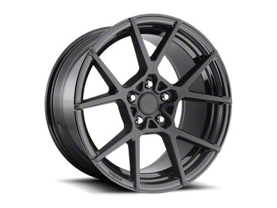 Rotiform KPS Matte Black Wheel; 19x8.5; 35mm Offset (16-24 Camaro, Excluding ZL1)