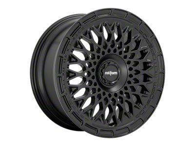 Rotiform LHR-M Matte Black Wheel; 19x8.5; 45mm Offset (16-24 Camaro, Excluding SS w/ 6-Piston Front Calipers & ZL1)