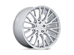 Rotiform LSE Gloss Silver with Machined Face Wheel; 20x8.5 (16-24 Camaro, Excluding SS w/ 6-Piston Front Calipers & ZL1)