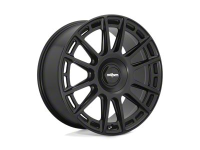 Rotiform OZR Matte Black Wheel; 20x9 (16-24 Camaro)