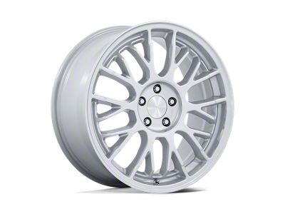 Rotiform PHX Gloss Silver Wheel; Rear Only; 20x10; 40mm Offset (16-24 Camaro, Excluding SS w/ 6-Piston Front Calipers & ZL1)