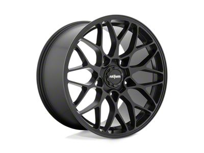 Rotiform R190 Matte Black Wheel; 20x10.5 (16-24 Camaro, Excluding SS w/ 6-Piston Front Calipers & ZL1)