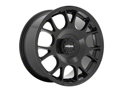 Rotiform TUF-R Gloss Black Wheel; 18x9.5 (16-24 Camaro LS, LT, LT1)