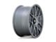 Rotiform TUF Satin Titanium Wheel; Rear Only; 20x11 (16-24 Camaro, Excluding ZL1)