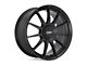 Rotiform DTM Satin Black Wheel; 19x8.5; 45mm Offset (21-25 Mustang Mach-E)