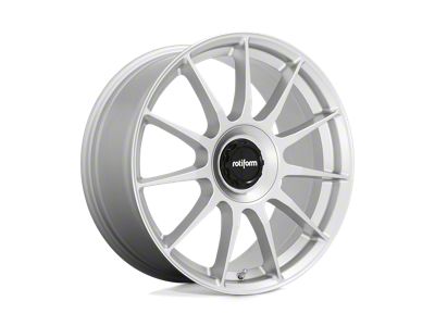 Rotiform DTM Silver Wheel; 18x8.5 (21-24 Mustang Mach-E, Excluding GT)