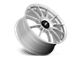 Rotiform DTM Silver Wheel; 19x8.5 (21-24 Mustang Mach-E)