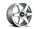 Rotiform Six Gloss Silver Wheel; 19x8.5 (21-24 Mustang Mach-E)