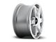 Rotiform Six Gloss Silver Wheel; 19x8.5 (21-24 Mustang Mach-E)