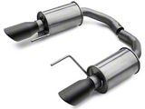 Roush Axle-Back Exhaust with Black Tips (15-25 Mustang EcoBoost w/o Active Exhaust)