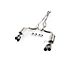 Roush Cat-Back Exhaust w/ Black Tips (18-22 Mustang GT w/o Active Exhaust)