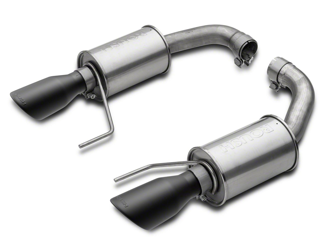 Roush Mustang AxleBack Exhaust with Black Tips 421834BLK (2024