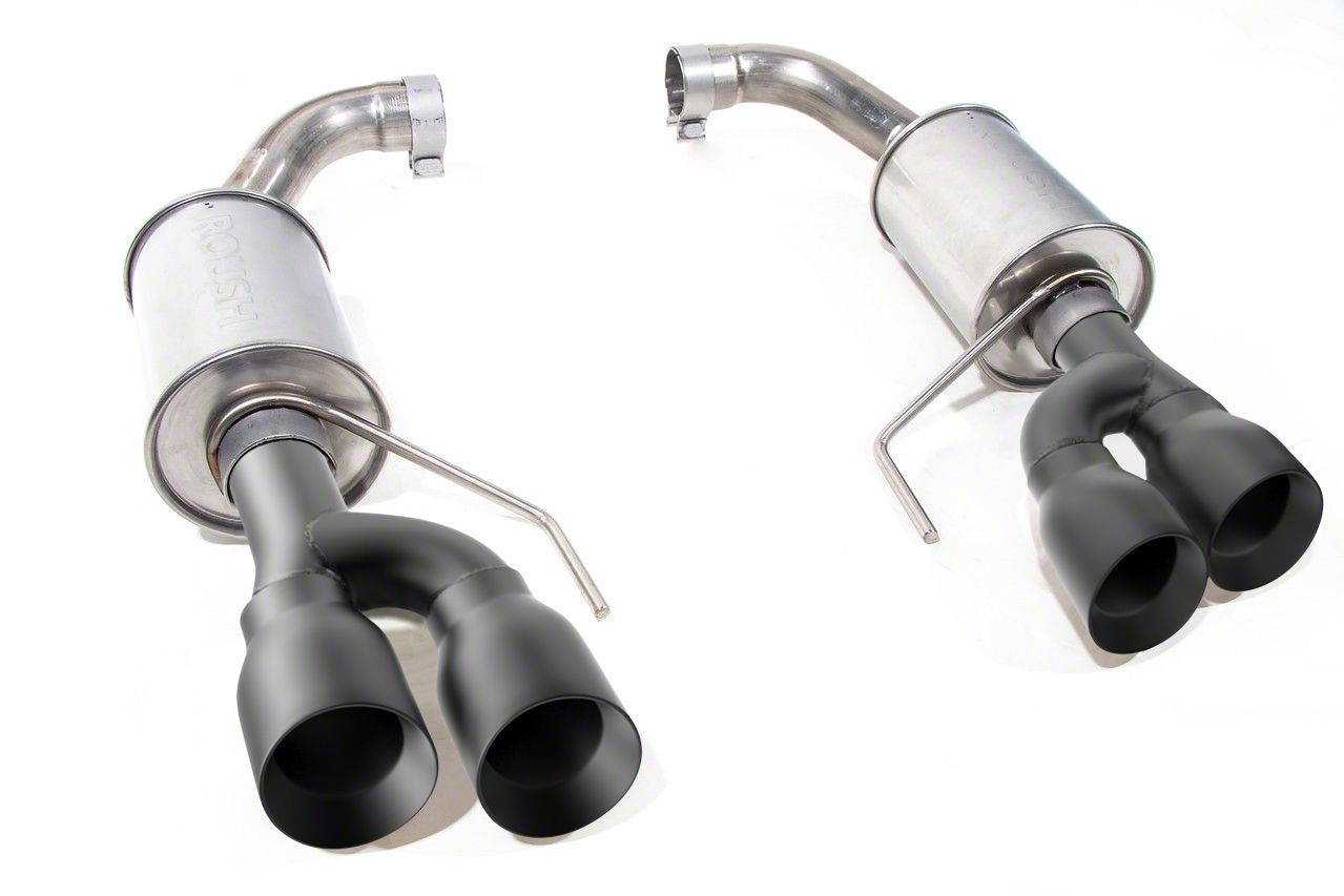 Roush Mustang AxleBack Exhaust with Black Tips 422097BLK (2024