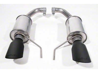 Roush Axle-Back Exhaust with Black Tips (24-25 Mustang GT w/o Active Exhaust)