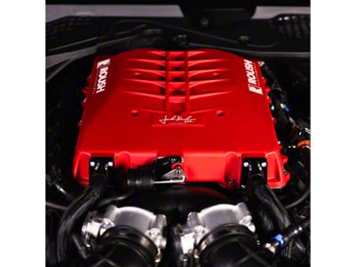 Roush Launch Edition R2650 810 HP Supercharger Kit; Phase 2 (2024 Mustang GT, Dark Horse)
