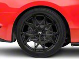 Rovos Wheels Calvinia Gloss Black Wheel; Rear Only; 20x10; 48mm Offset (15-23 Mustang GT, EcoBoost, V6)