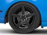 Rovos Wheels Durban Gloss Black Wheel; Rear Only; 20x10; 38mm Offset (10-14 Mustang)