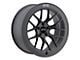 RTR Aero 7 Satin Charcoal Wheel; Rear Only; 20x10.5 (15-23 Mustang GT, EcoBoost, V6)