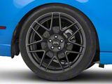 RTR Tech 7 Satin Charcoal Wheel; Rear Only; 20x10.5; 45mm Offset (10-14 Mustang)