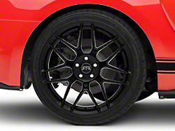 RTR Tech 7 Gloss Black Wheel; Rear Only; 20x10.5; 45mm Offset (15-23 Mustang GT, EcoBoost, V6)