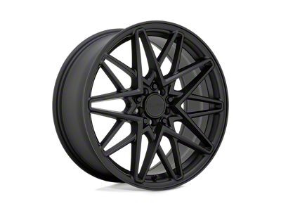 RUFF Clutch Matte Black Wheel; 18x8 (05-09 Mustang GT, V6)