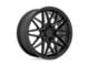 RUFF Clutch Matte Black Wheel; 18x8 (05-09 Mustang GT, V6)