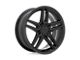 RUFF Nitro Gloss Black Wheel; 17x7.5 (05-09 Mustang GT, V6)