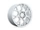 RUFF Drift Silver Wheel; 18x8 (10-15 Camaro, Excluding ZL1)