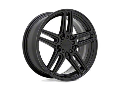 RUFF Nitro Gloss Black Wheel; 18x8 (10-15 Camaro, Excluding ZL1)